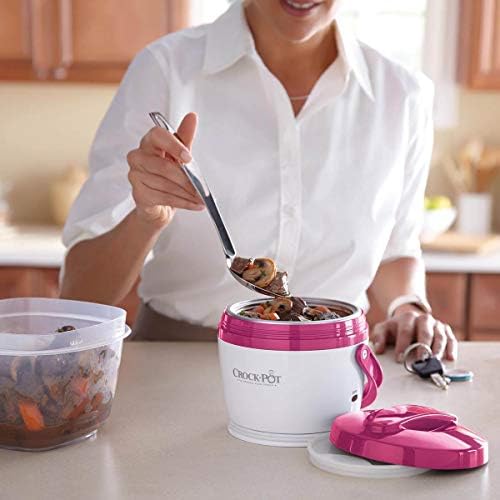 Crock-Pot Lunch Crock Portable Food Warmer 20oz – Pink RYBE