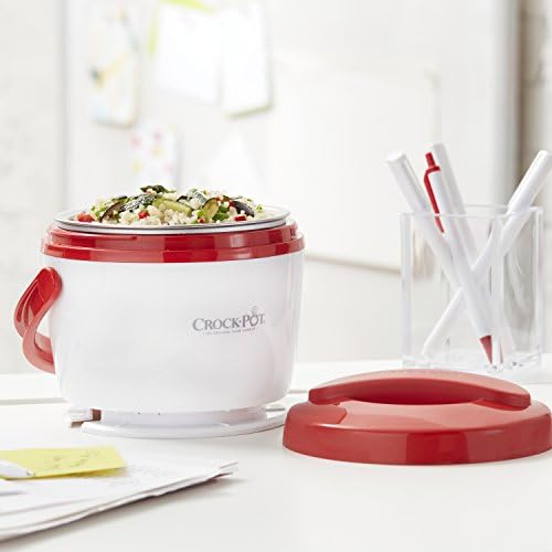 Crock-Pot Portable Lunch Food Warmer – Red 8QIO