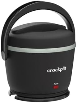 Crock-Pot Electric Lunch Box Food Warmer 20oz – Black UG4I