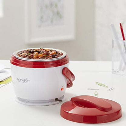 Crock-Pot Portable Lunch Food Warmer – Red 8QIO