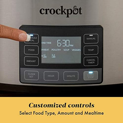 Crock-Pot MyTime 6 Quart Programmable Slow Cooker KVLE