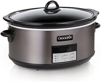 Crock-Pot 8 Quart Programmable Slow Cooker with Auto Warm 0GEF