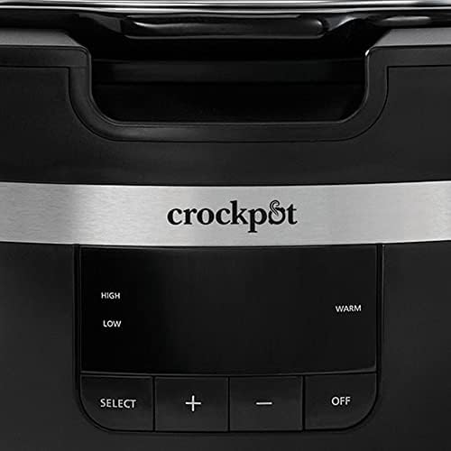 Crock-Pot Thermoshield 6 Quart Slow Cooker with Carry Handles E7XY