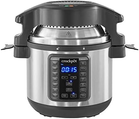 Crock-Pot Express Crisp 8 Quart 10-in-1 Pressure Cooker PE61