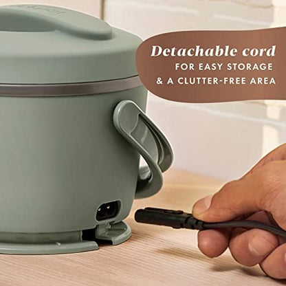 Crock-Pot Portable Electric Lunch Box Food Warmer – Green 1FY3