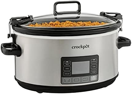 Crock-Pot 7 Quart Portable Programmable Slow Cooker with Timer 3ORY