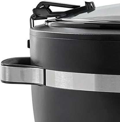 Crock-Pot Thermoshield 6 Quart Slow Cooker with Carry Handles E7XY