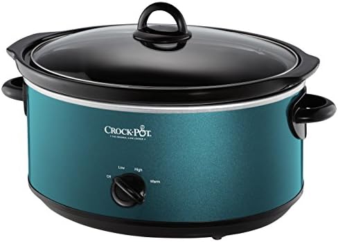 Crock-Pot 7 Quart Manual Slow Cooker – Turquoise 0VFP