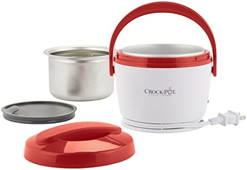 Crock-Pot Portable Lunch Food Warmer – Red 8QIO