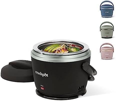 Crock-Pot Electric Lunch Box Food Warmer 20oz – Black UG4I