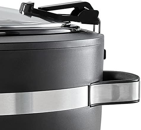 Crock-Pot Thermoshield 6 Quart Slow Cooker with Carry Handles E7XY