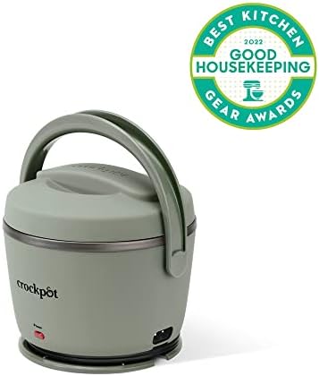 Crock-Pot Portable Electric Lunch Box Food Warmer – Green 1FY3