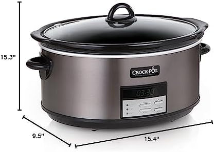 Crock-Pot 8 Quart Programmable Slow Cooker with Auto Warm 0GEF