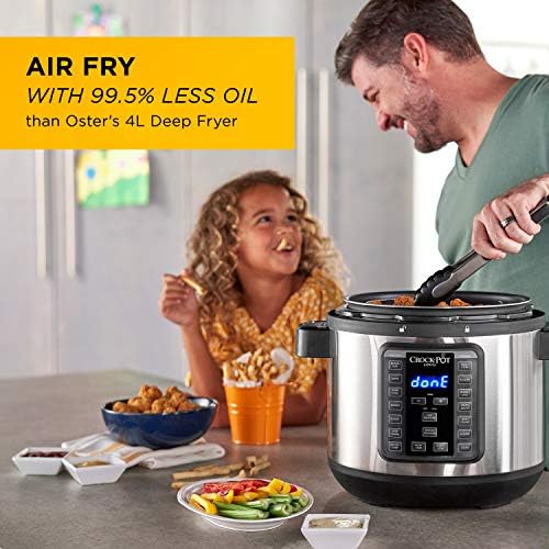Crock-Pot Express Crisp 8 Quart 10-in-1 Pressure Cooker PE61