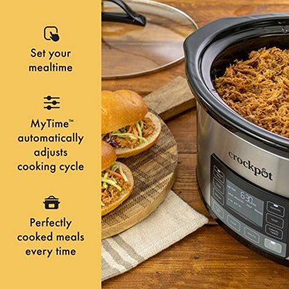 Crock-Pot MyTime 6 Quart Programmable Slow Cooker KVLE