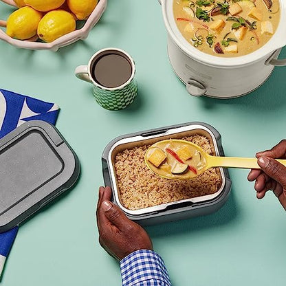 Crock-Pot Portable Electric Lunch Box Food Warmer 28oz AJJT
