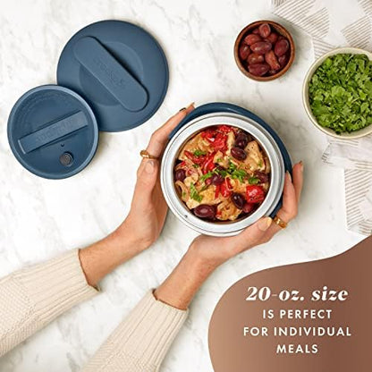 Crock-Pot Electric Lunch Box Food Warmer 20oz – Faded Blue 16MO