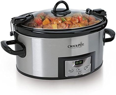 Crock-Pot Cook & Carry 6 Quart Programmable Slow Cooker A3JY