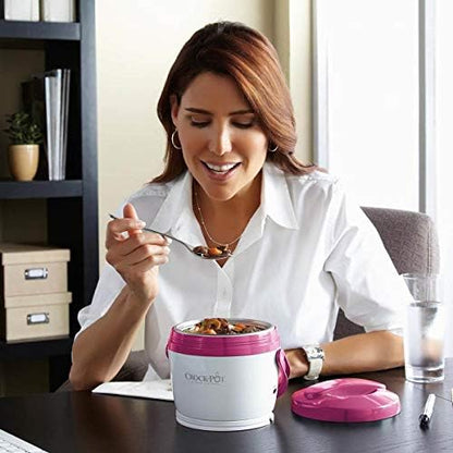 Crock-Pot Lunch Crock Portable Food Warmer 20oz – Pink RYBE
