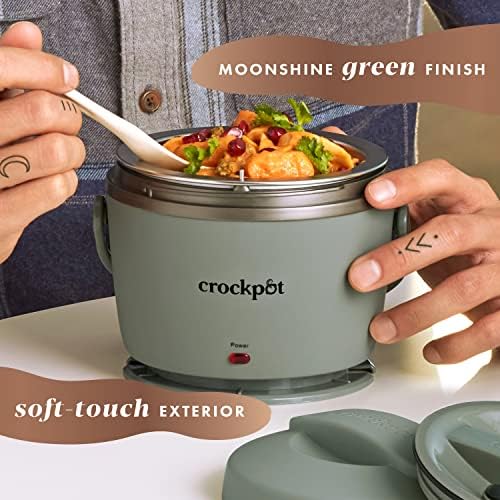 Crock-Pot Portable Electric Lunch Box Food Warmer – Green 1FY3