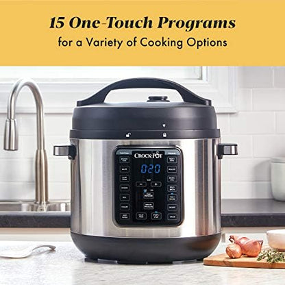 Crock-Pot 8 Quart Express Crock Multi-Use Pressure Cooker 2G1H