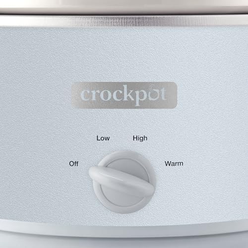 Crock-Pot 4.5 Quart Manual Slow Cooker – Macaroon Blue JG01