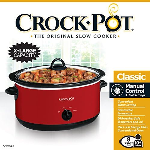 Crock-Pot Express Crock 8 Quart Programmable Slow Cooker K6GH
