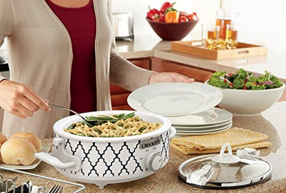 Crock-Pot 2.5 Quart Compact Casserole Slow Cooker EJ9F