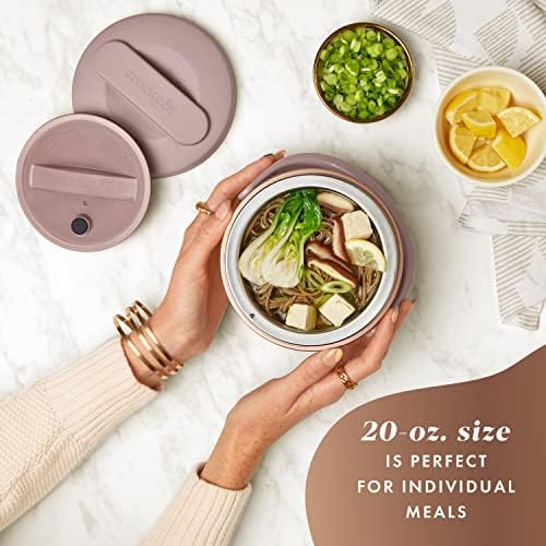 Crock-Pot Electric Lunch Box Food Warmer 20oz – Blush Pink 7AUH