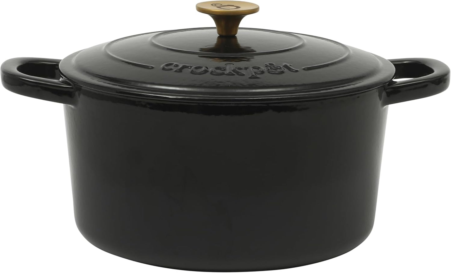 Crock-Pot 3 Quart Enameled Cast Iron Dutch Oven – Aqua 2ZUQ