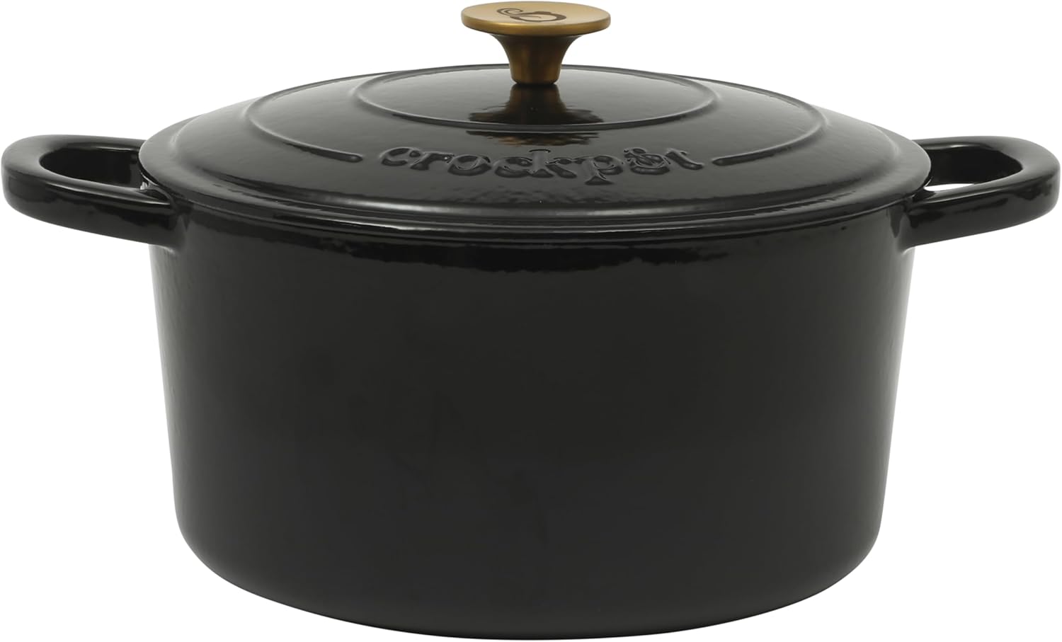 Crock-Pot 3 Quart Enameled Cast Iron Dutch Oven – Aqua 2ZUQ