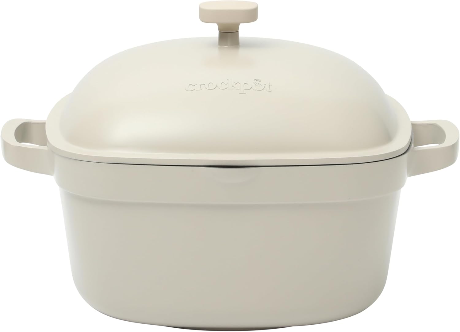 Crock-Pot 3 Quart Enameled Cast Iron Dutch Oven – Aqua 2ZUQ